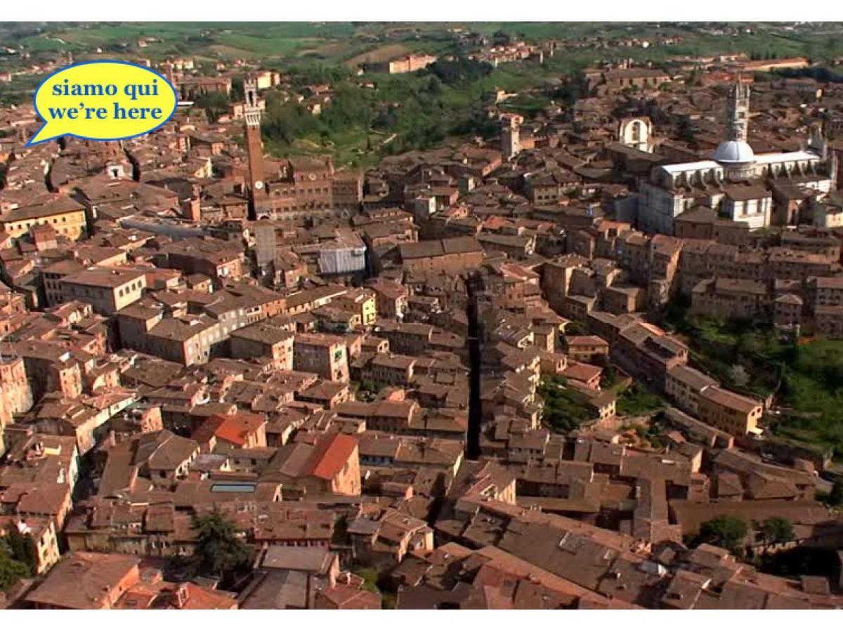 Un Terrazzo Sulla Magia Lägenhet Siena Exteriör bild