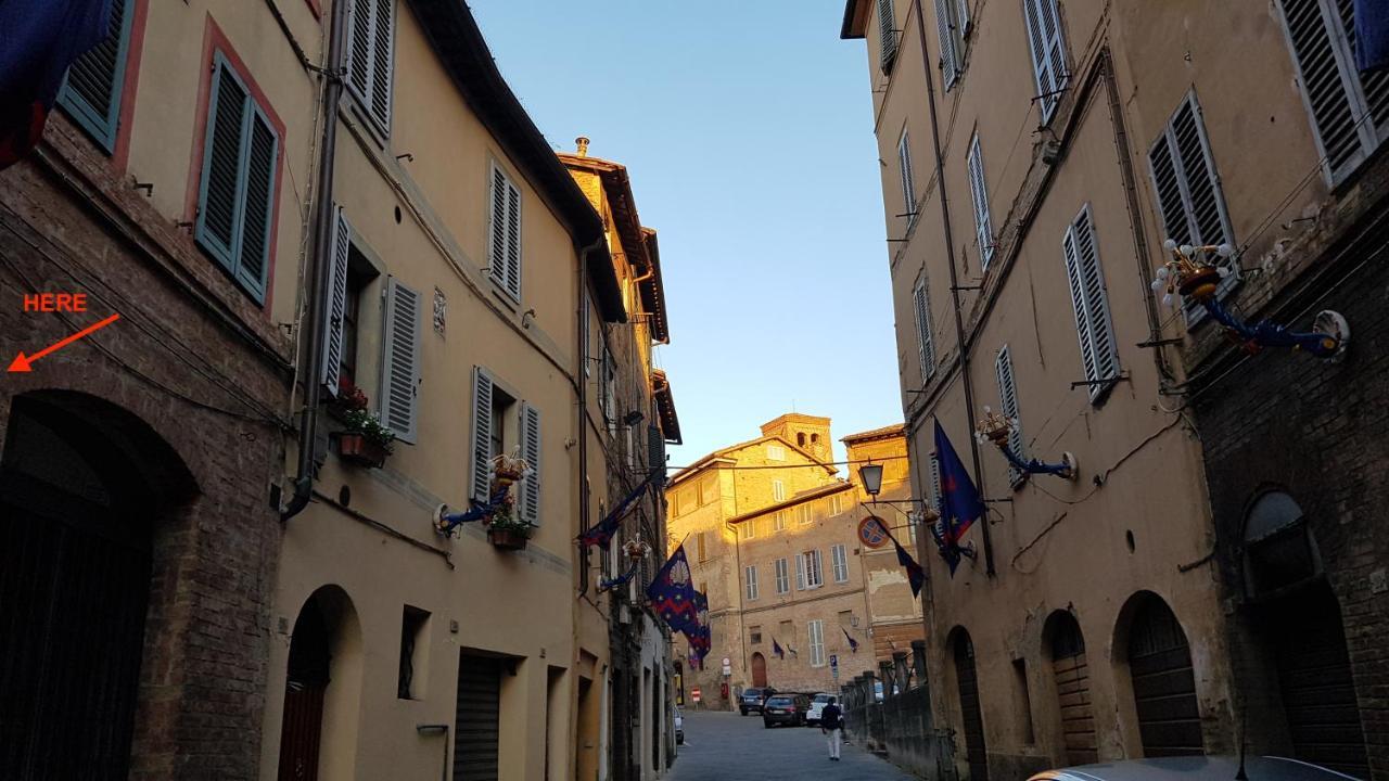 Un Terrazzo Sulla Magia Lägenhet Siena Exteriör bild
